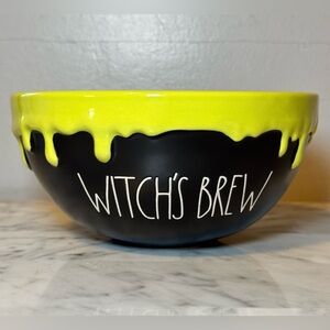 ✨🆕 Rae Dunn Halloween Witch’s Brew W/ Slime Bowl (Matches Toxic Mug)